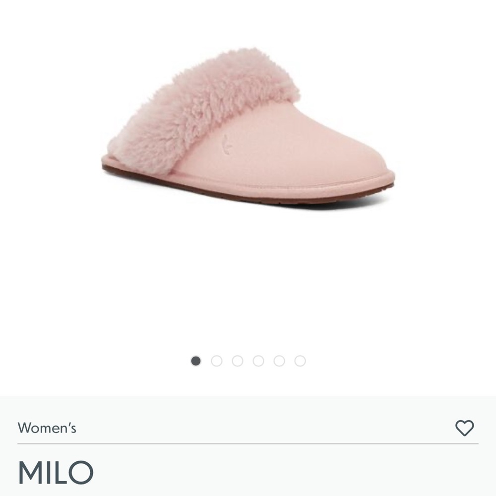 NW KOOLABURRA BY UGG MILO slippers slip on slide suede women’s shoes pink 7